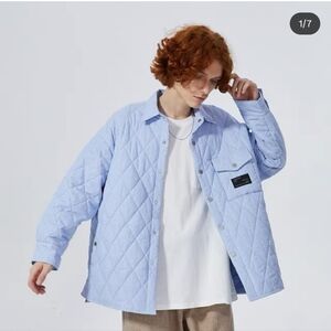 House Of Retro NWOTs Quilted Unisex Shirt Shacket